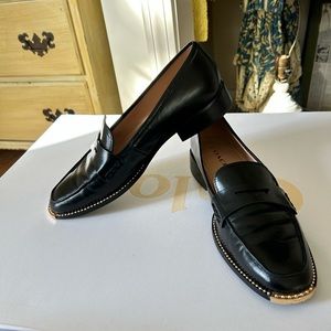 Coach Loafers with Gold detailing